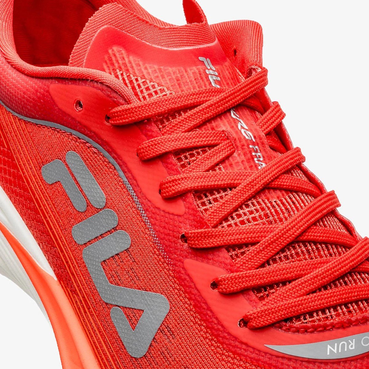 Tênis Corrida Fila KR6 Frame Masculino - Vermelho Laranja 4