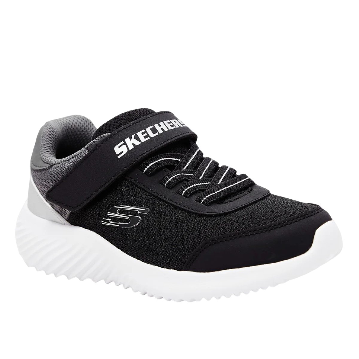 Tênis Skechers Infantil Bounder TreZic - Preto Preto 2