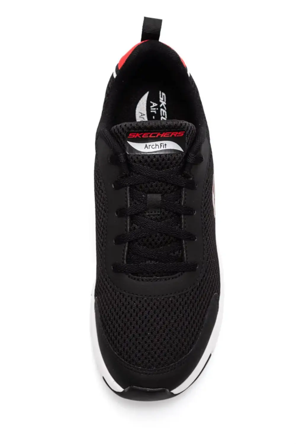 Tênis Skechers Arch Fit Masculino - Preto e Vermelho Preto 2