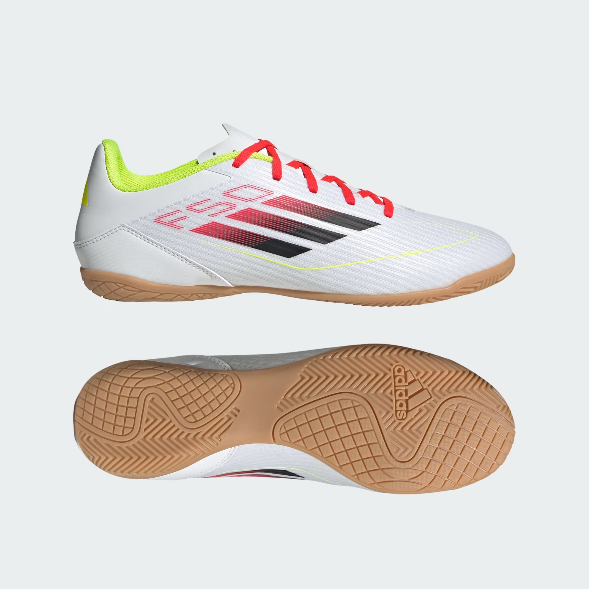 CHUTEIRA ADIDAS F50 CLUB SALÃO MASCULINO Branco 6