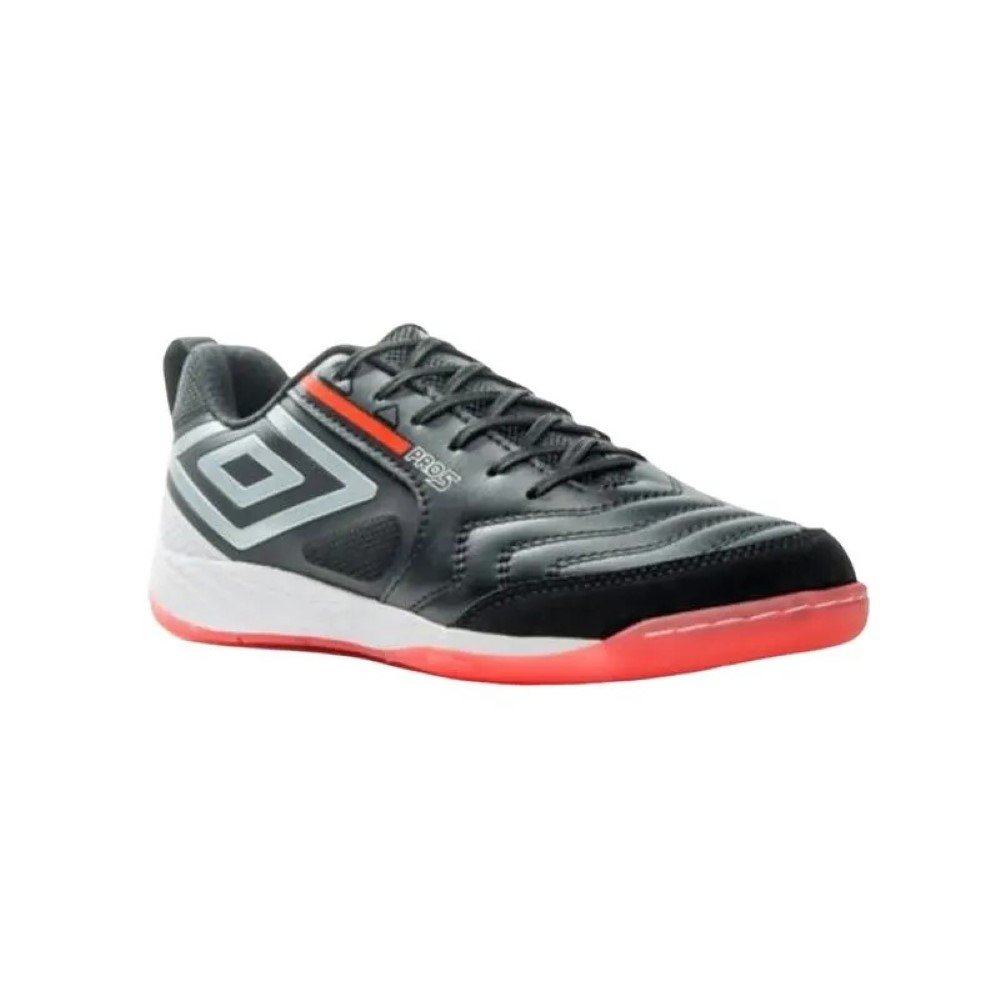 Chuteira Futsal Umbro Pro 5 Bump Masculina  - Preto Preto 2