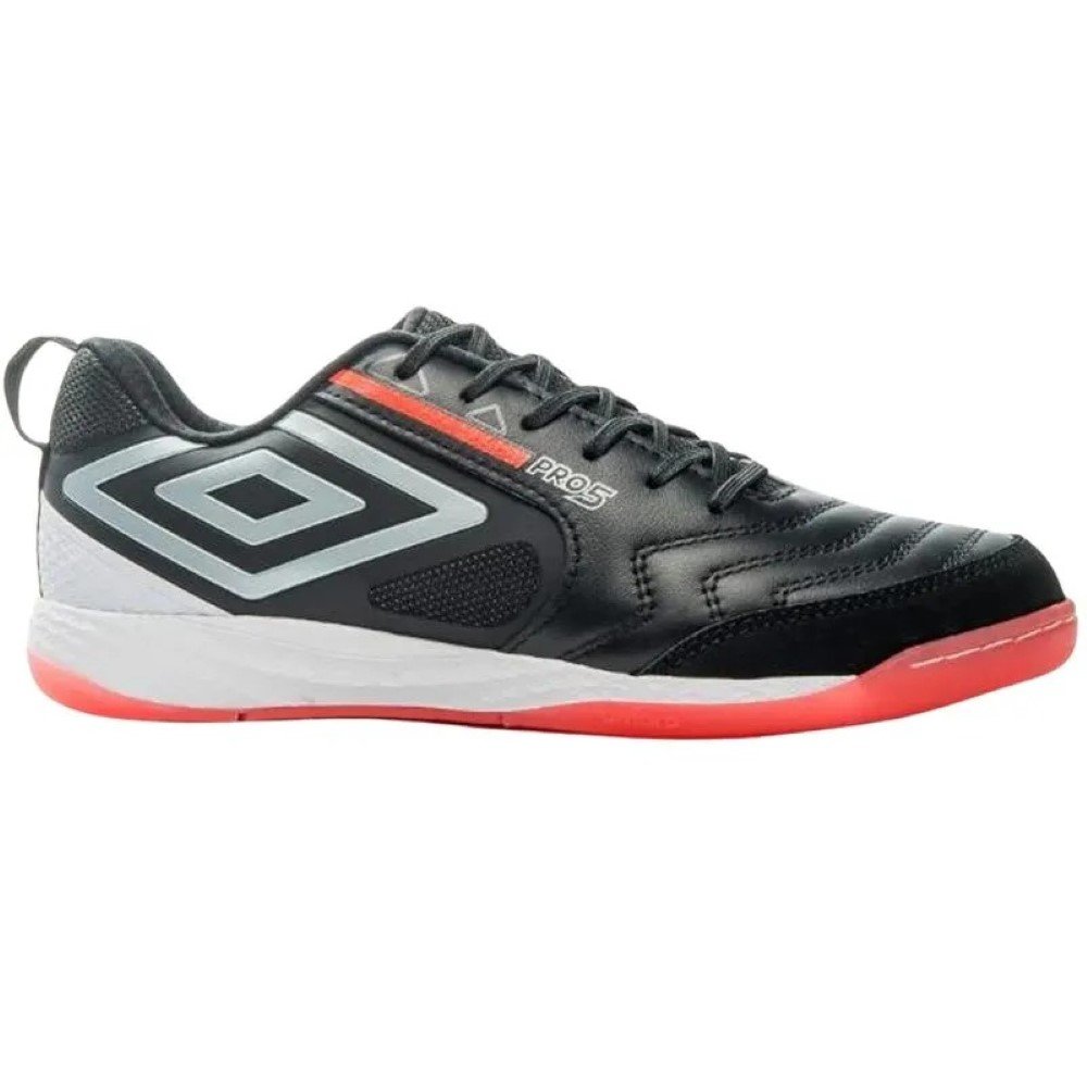 Chuteira Futsal Umbro Pro 5 Bump Masculina  - Preto Preto 4