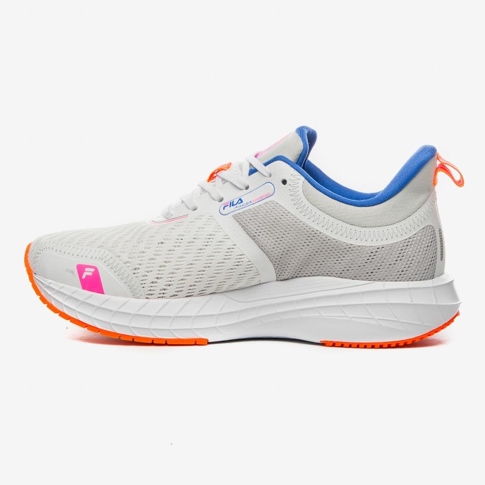 Tênis Fila Racer Advantage Feminino Branco/Rosa/Azul 2