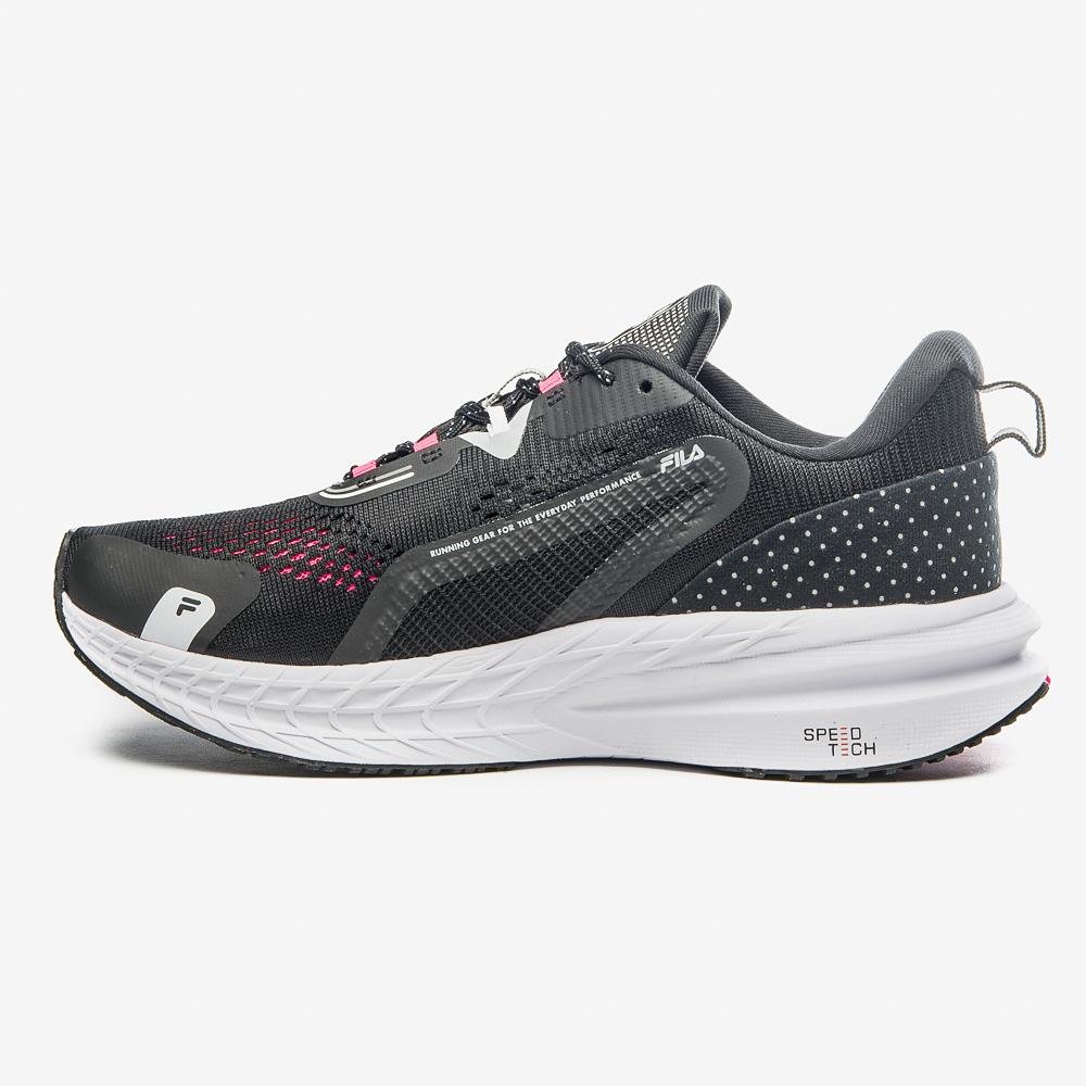 Tênis Fila Racer T2 Feminino Preto/Rosa 2