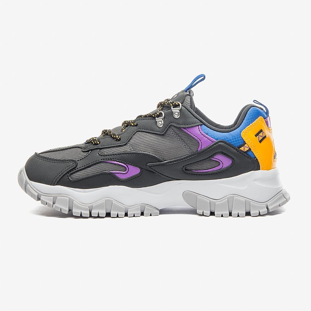 Tênis Fila Ray Tracer TR Feminino Preto/Roxo/Azul 2