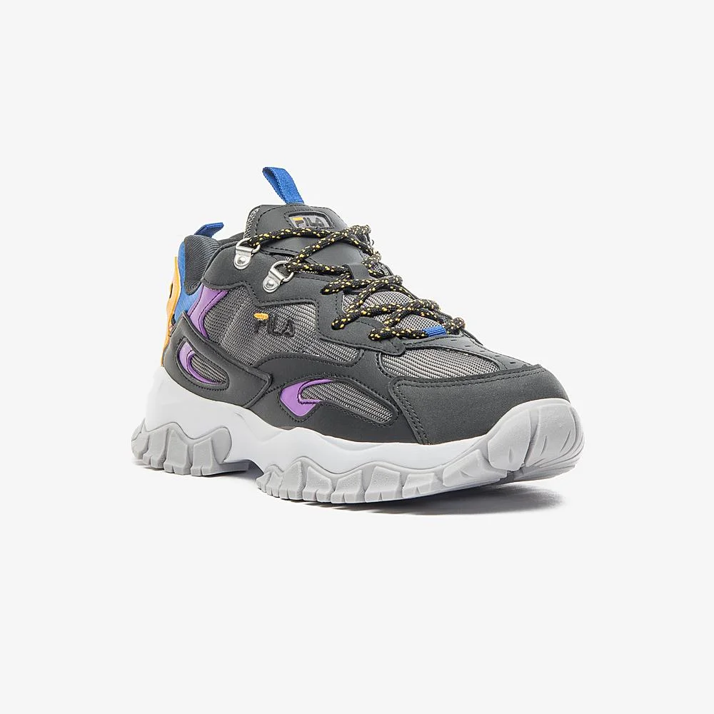 Tênis Fila Ray Tracer TR Feminino Preto/Roxo/Azul 3