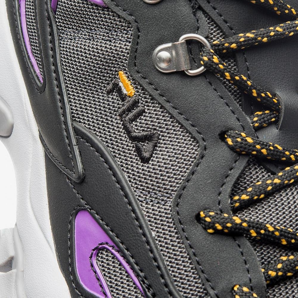 Tênis Fila Ray Tracer TR Feminino Preto/Roxo/Azul 8