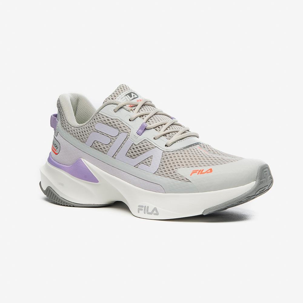 Tênis Fila Recovery Feminino Cinza/Lilás 3