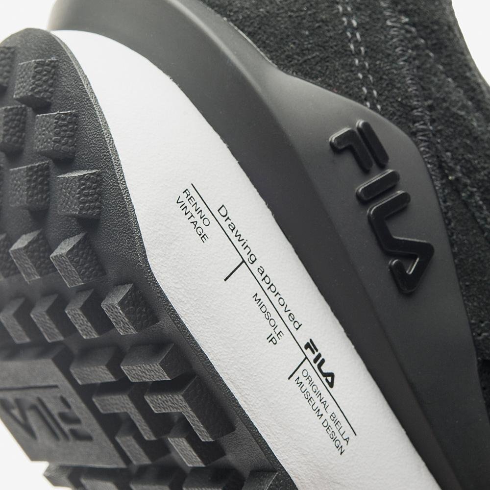 Tênis Fila Renno Vintage Se Masculino Preto 7