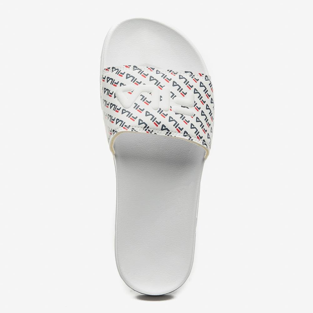 Chinelo Fila Drifter Basic Feminino Estampado/Branco 4