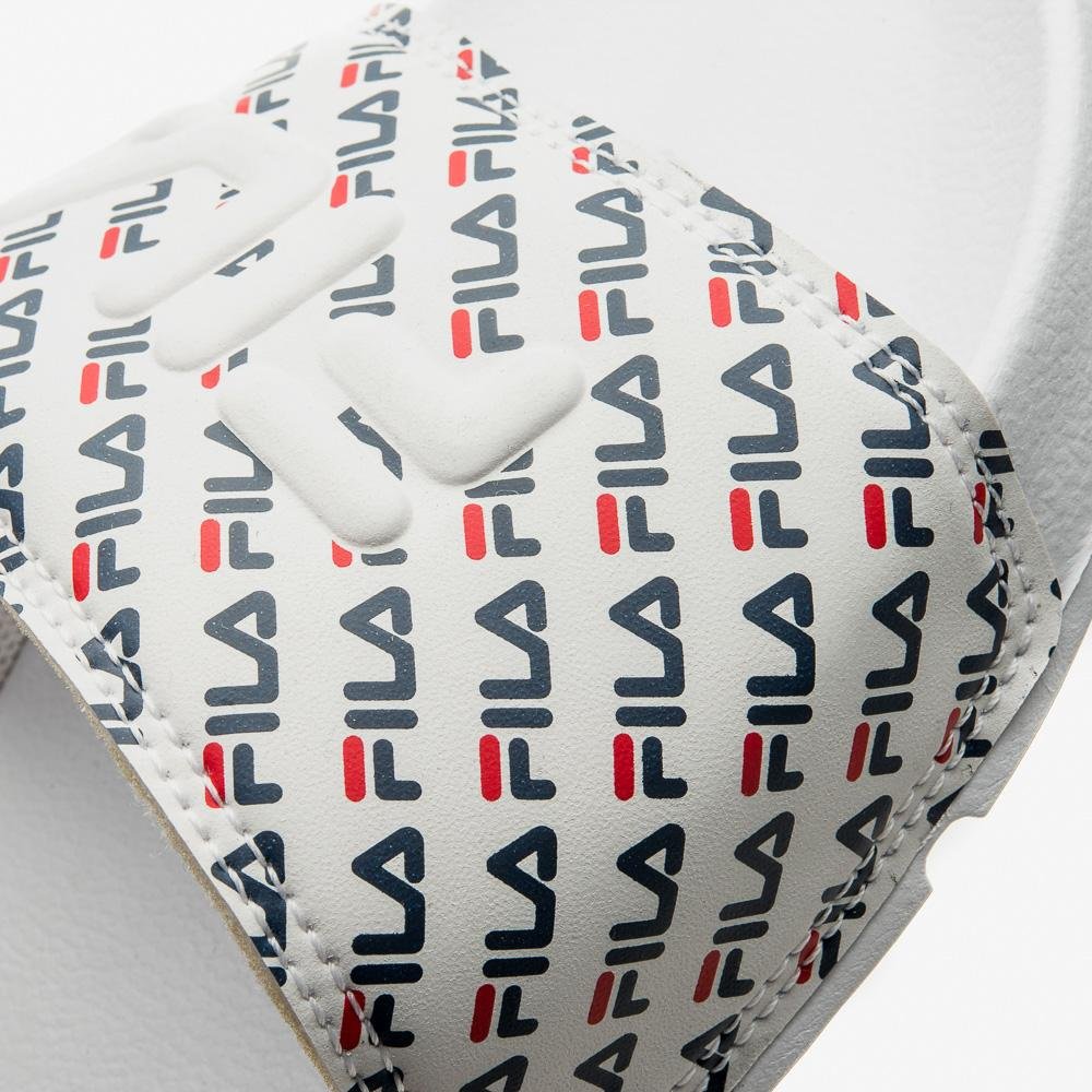 Chinelo Fila Drifter Basic Feminino Estampado/Branco 7