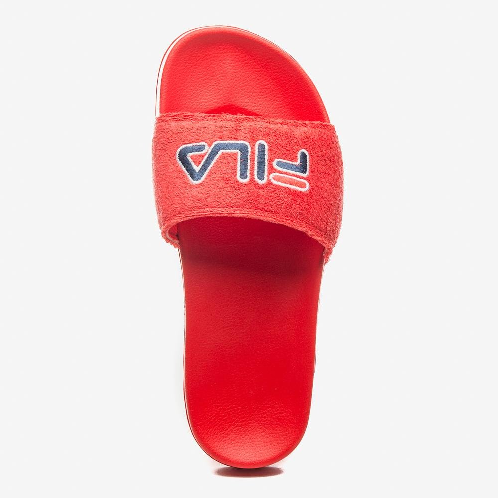 Chinelo Fila Drifter LV Feminino Vermelho/Marinho 4