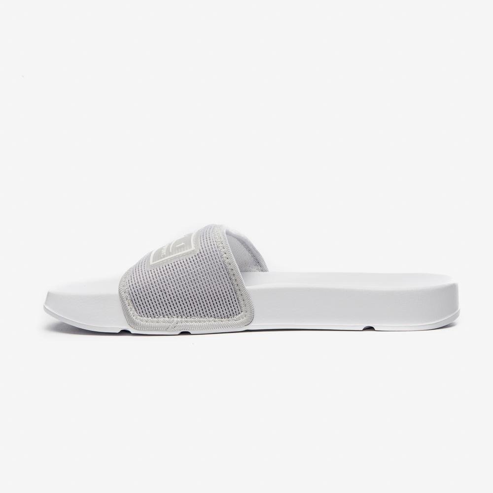 Chinelo Fila Drifter Mesh Feminino Branco/Cinza 2