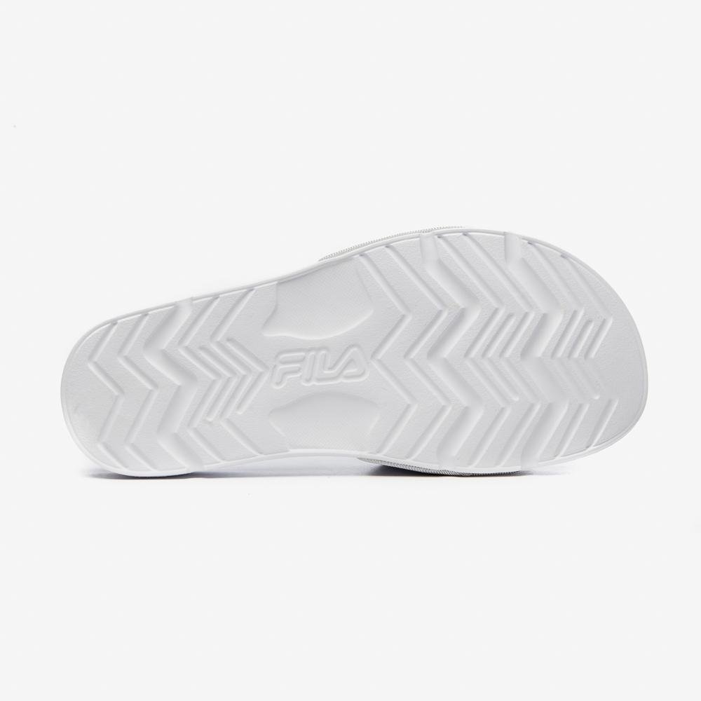 Chinelo Fila Drifter Mesh Feminino Branco/Cinza 5