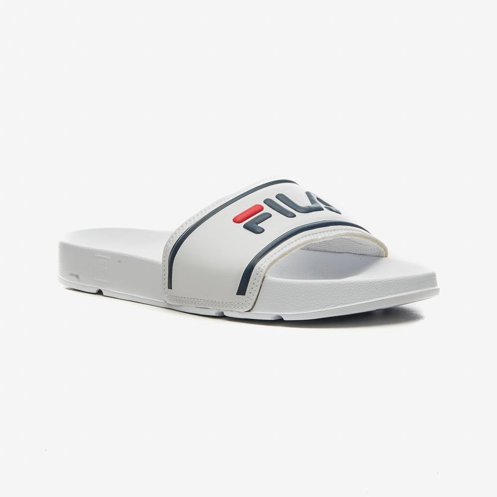 Chinelo Fila Drifter Stripes Masculino Branco 3
