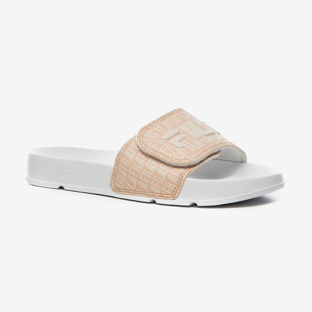 Chinelo Fila Drifter Vlc Feminino Branco/Bege 3