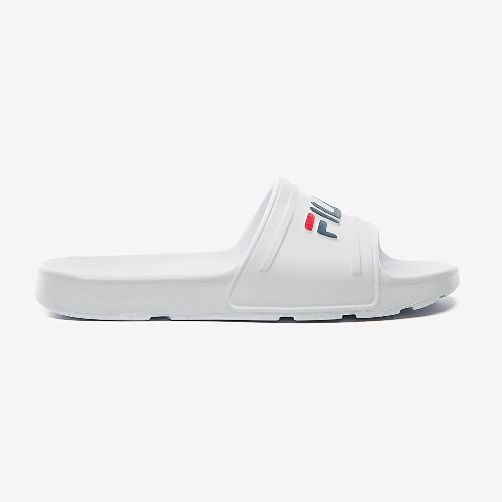 Chinelo Fila Sleek Slide Masculino Branco 1