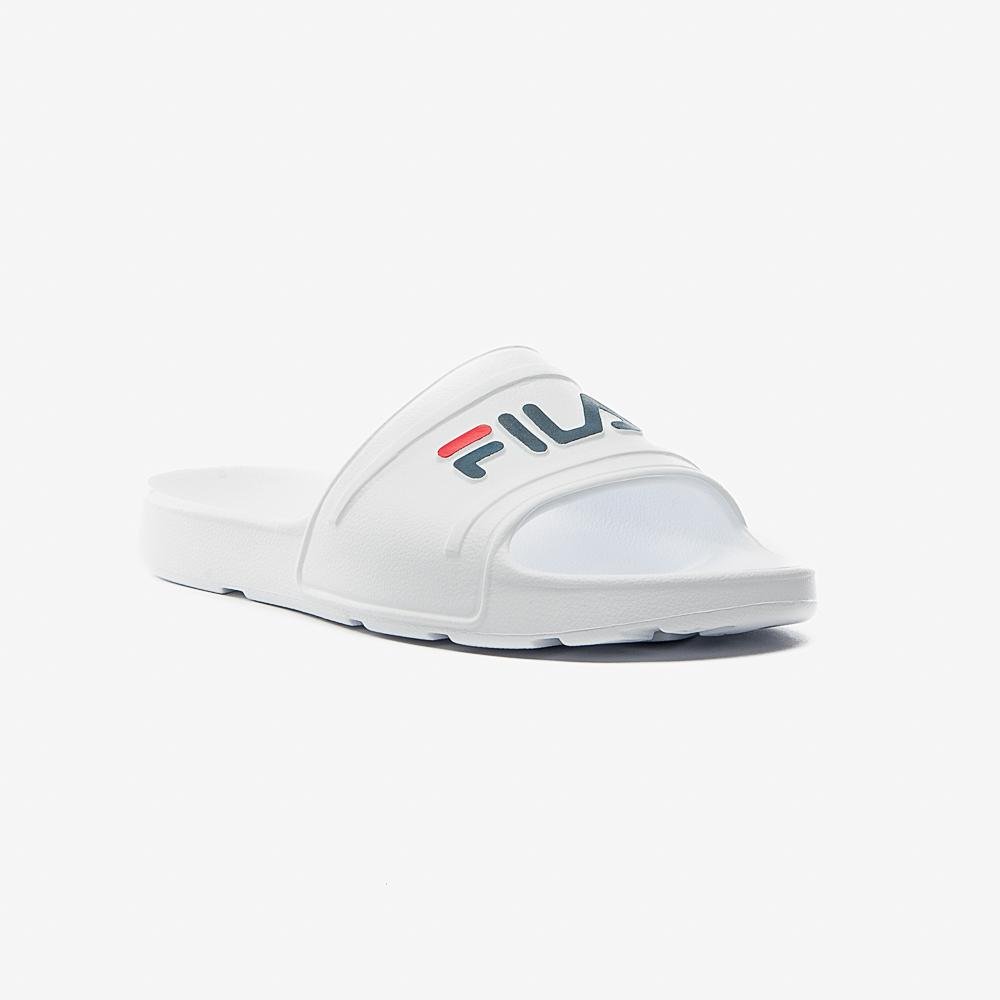 Chinelo Fila Sleek Slide Masculino Branco 3