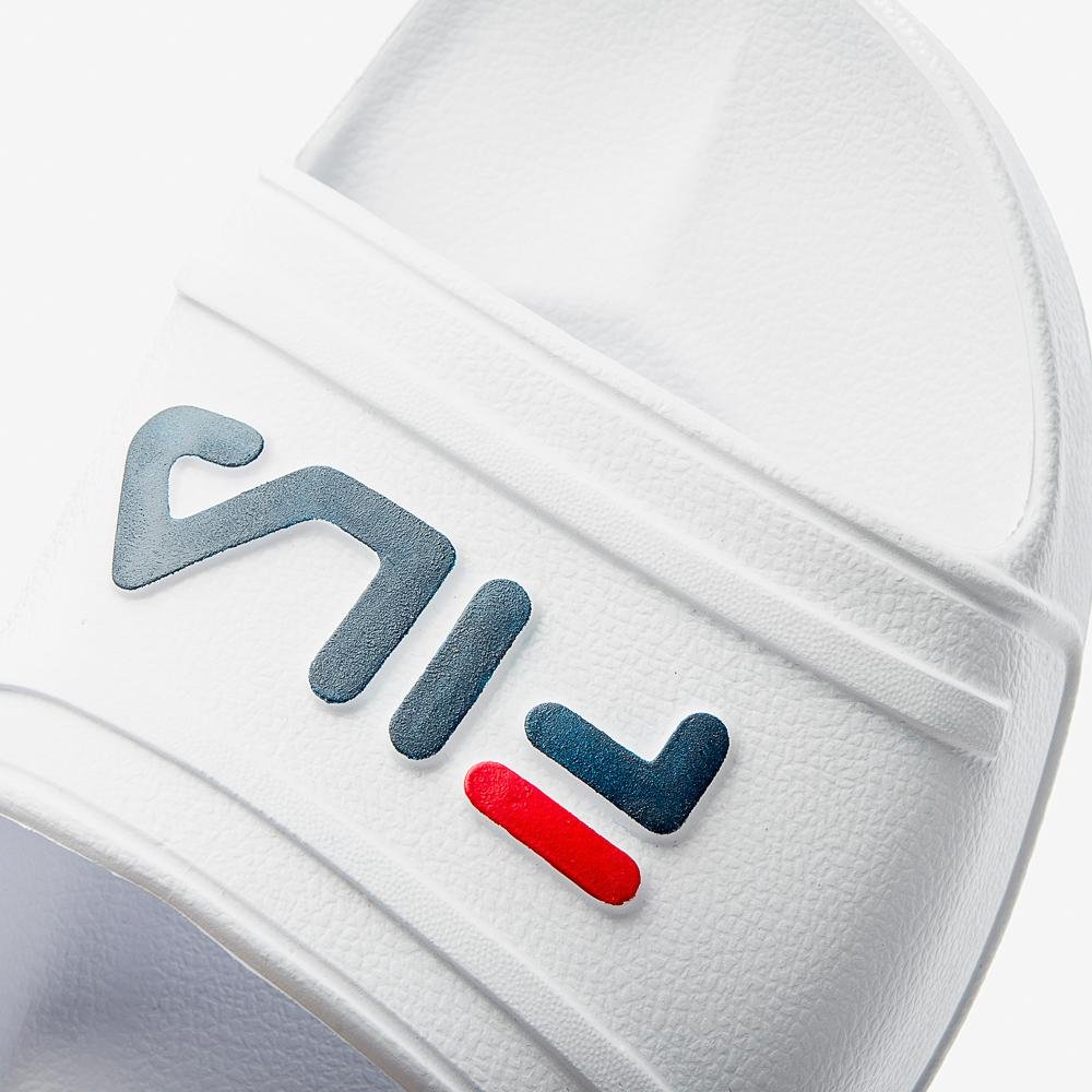 Chinelo Fila Sleek Slide Masculino Branco 7