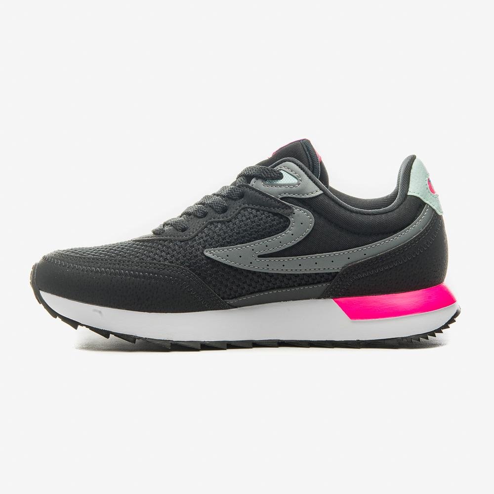 Tênis Fila Cyzer Feminino Preto/Rosa 2