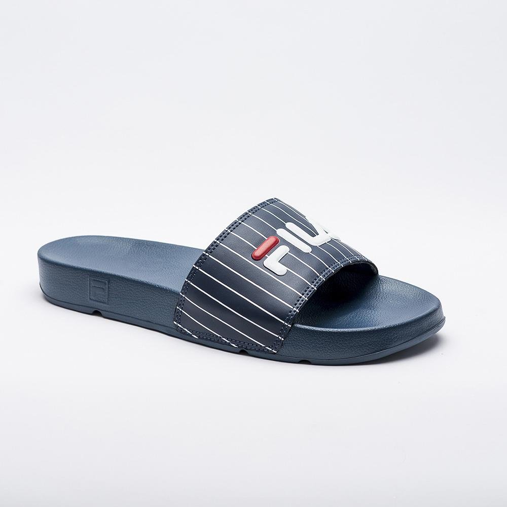 Chinelo Fila Drifter Basic Masculino Azul/Listrado 5