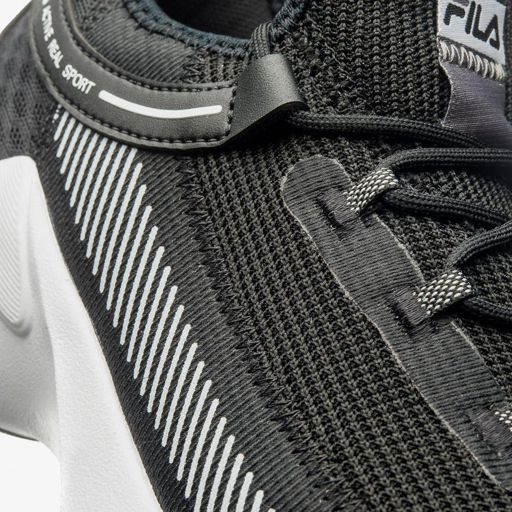 Tênis Fila Vega Feminino Preto/Branco 8