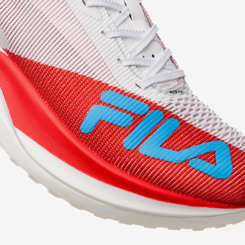Tênis Fila Racer Carbon 3 Feminino Branco/Laranja 8