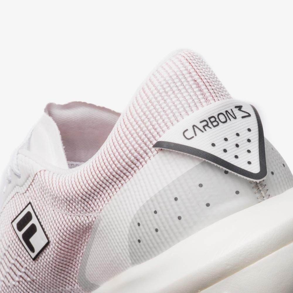 Tênis Fila Racer Carbon 3 Feminino Branco/Laranja 10