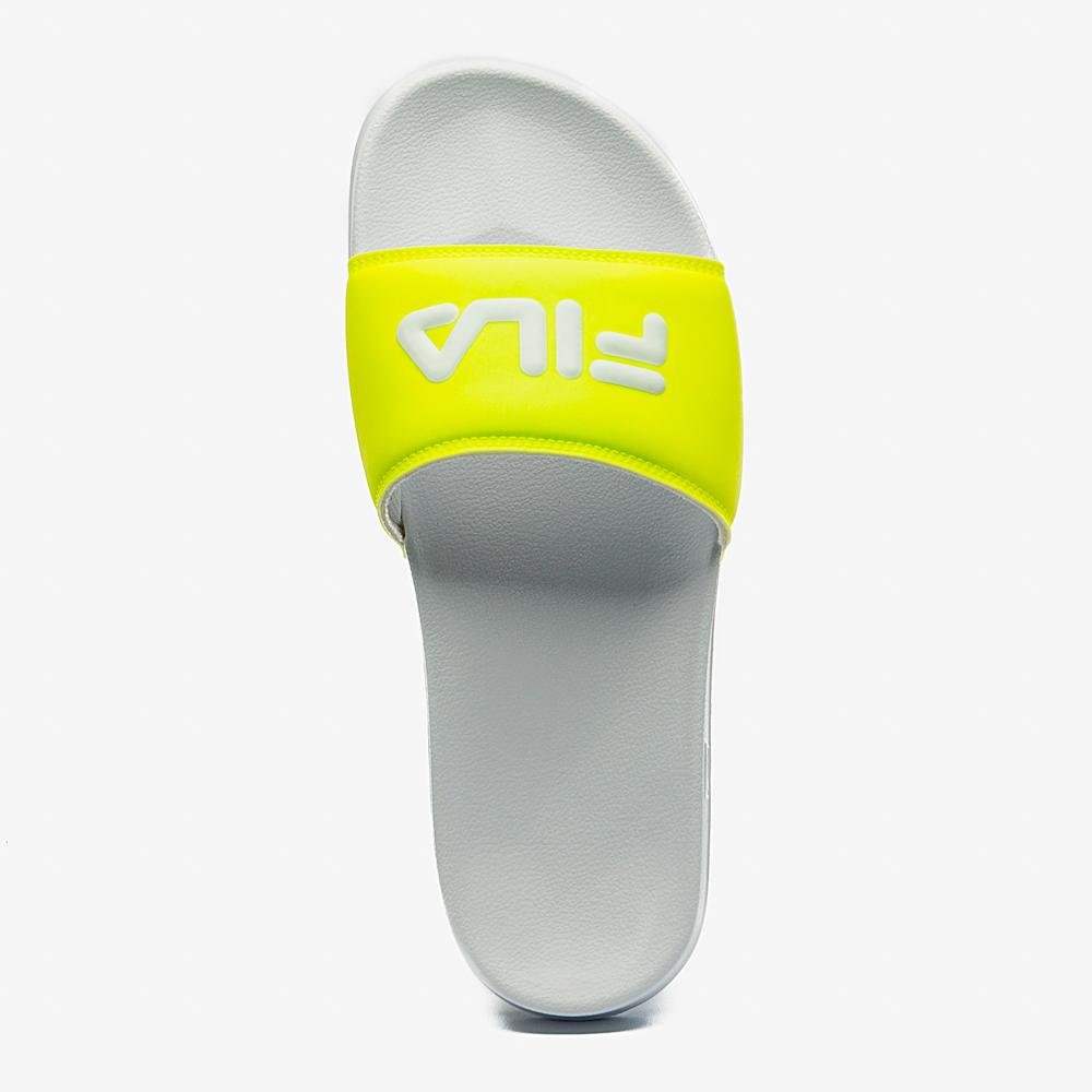 Chinelo Fila Drifter Basic Feminino Amarelo/Branco 4