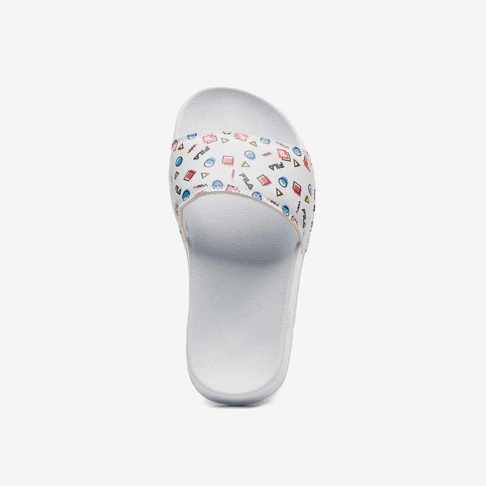 Chinelo Fila Drifter Infantil Branco 4