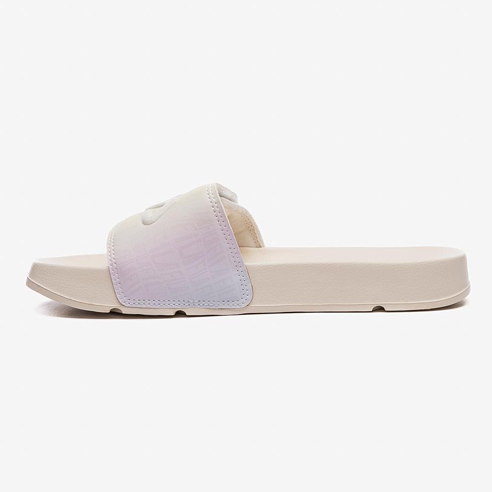 Chinelo Fila Drifter Vlc Feminino Bege/Roxo/Verde 2