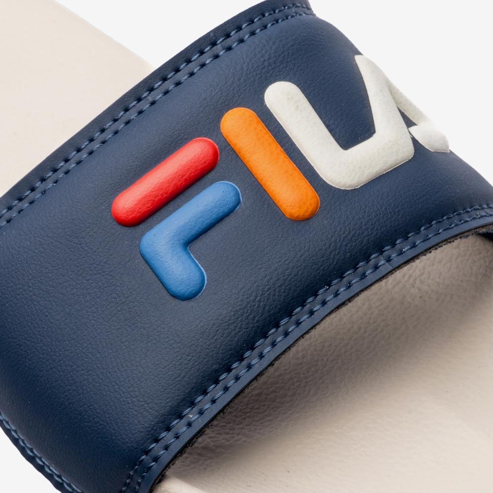 Chinelo Fila Drifter Infantil Azul 7