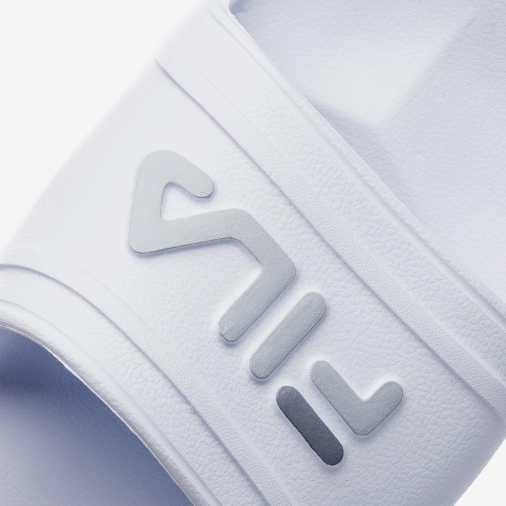 Chinelo Fila Sleek Slide Feminino Branco 7