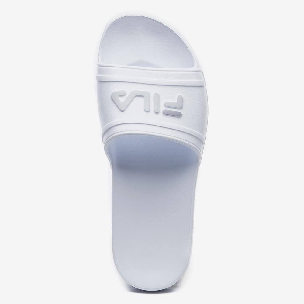 Chinelo Fila Sleek Slide Masculino Branco 4