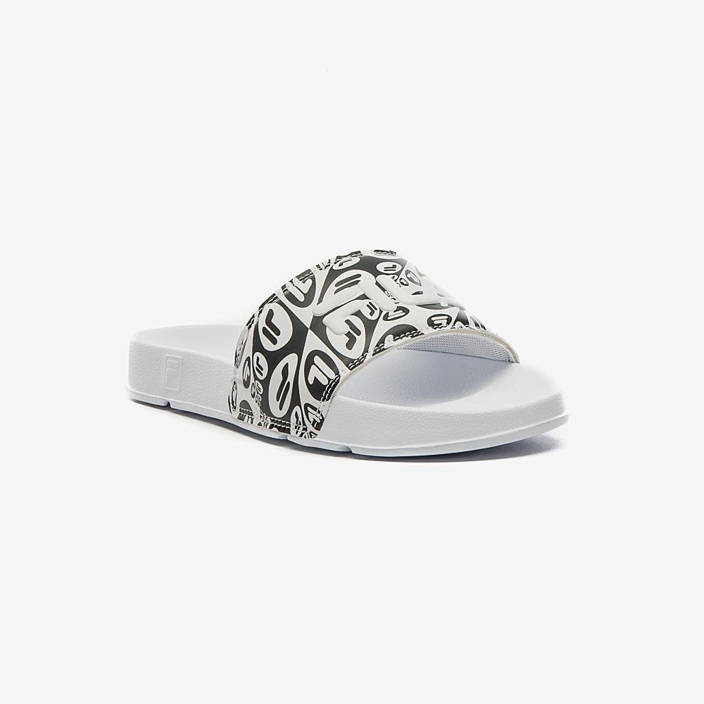 Chinelo Fila Drifter Basic Feminino Branco/Preto 3