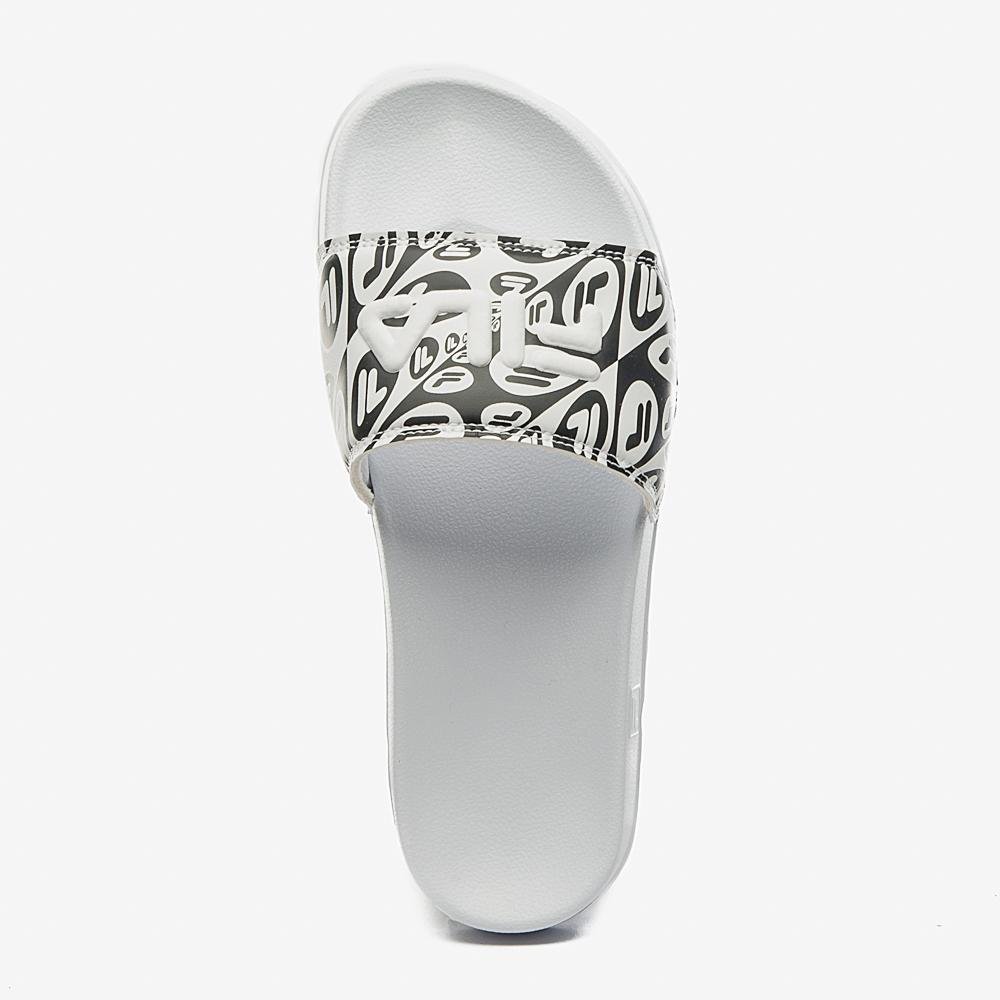 Chinelo Fila Drifter Basic Feminino Branco/Preto 4