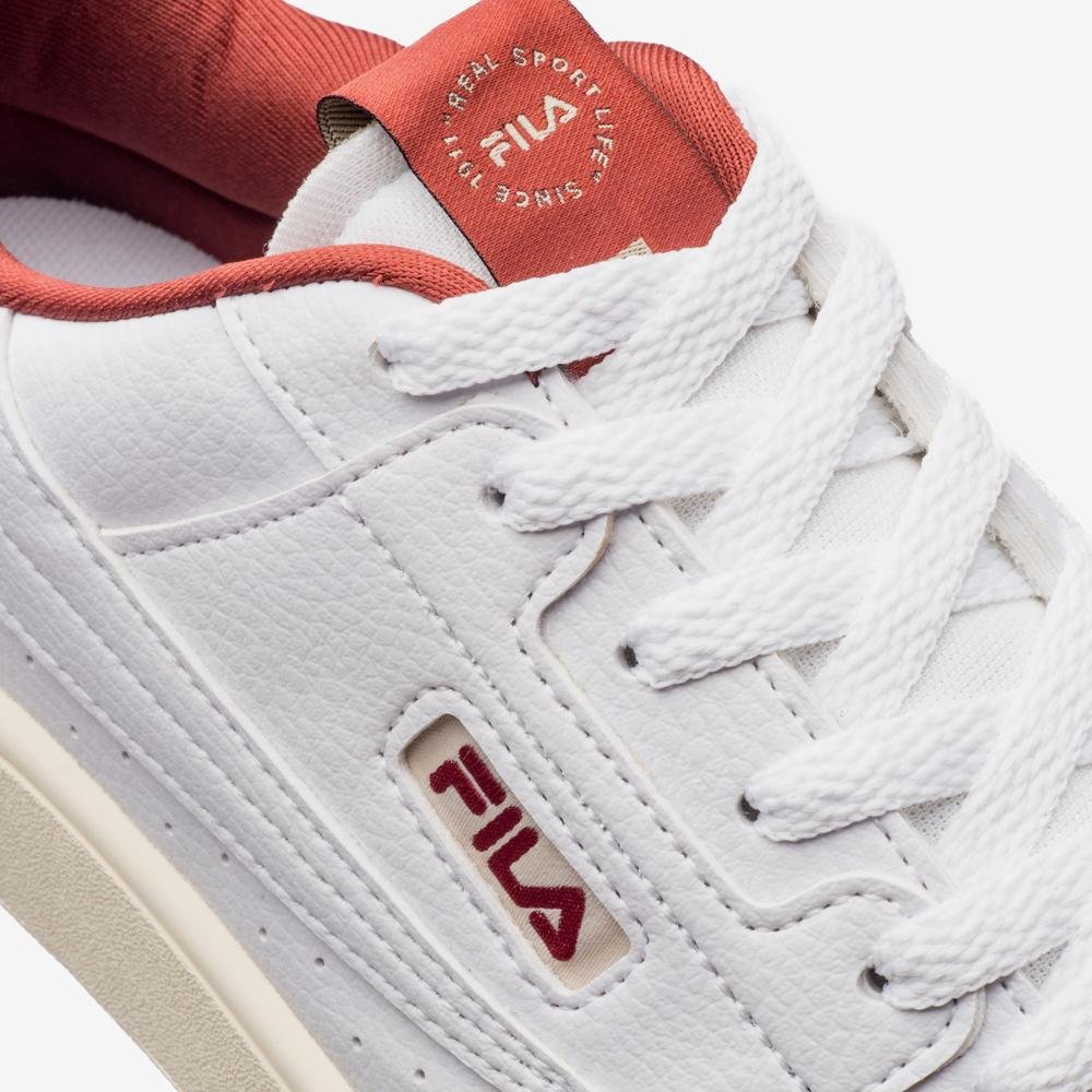 Tênis Fila Acd Classic Masculino Branco/Vermelho 7