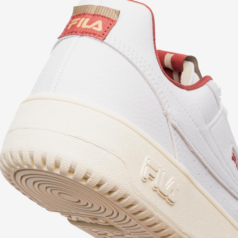 Tênis Fila Acd Classic Masculino Branco/Vermelho 8