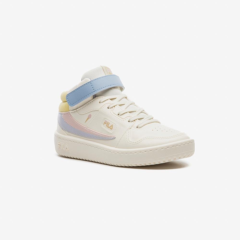 Tênis Fila Acd Classic Mid Infantil Off White 3