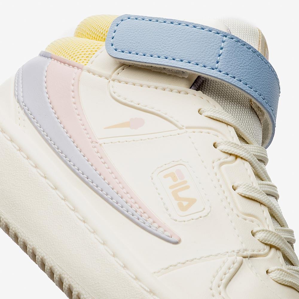 Tênis Fila Acd Classic Mid Infantil Off White 7