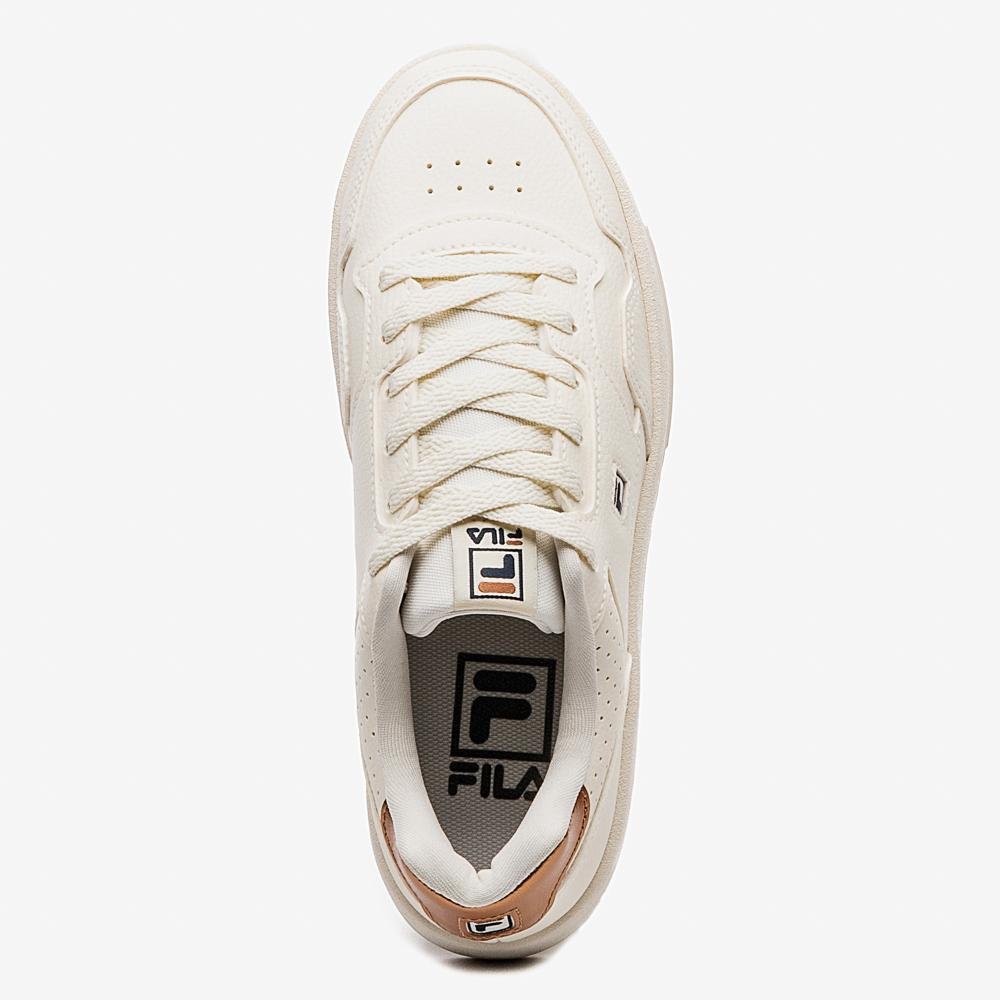 Tênis Fila Ardenza Feminino Branco/Dourado 4