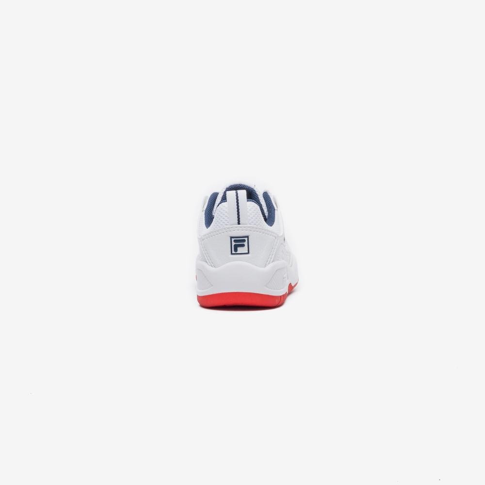 Tênis Fila Corda Infantil Branco/Azul/Laranja 6