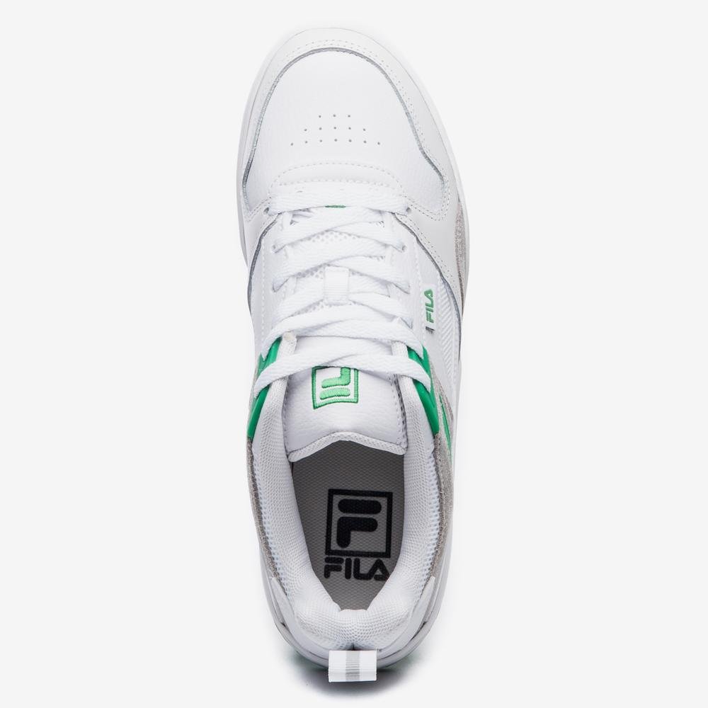 Tênis Fila Corda Br Feminino Branco/Cinza/Verde 4