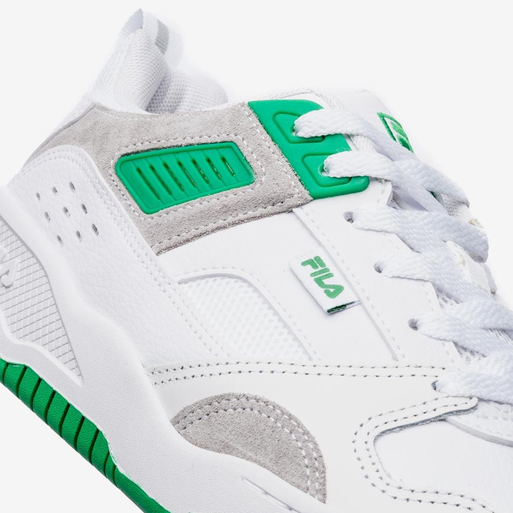 Tênis Fila Corda Br Feminino Branco/Cinza/Verde 7