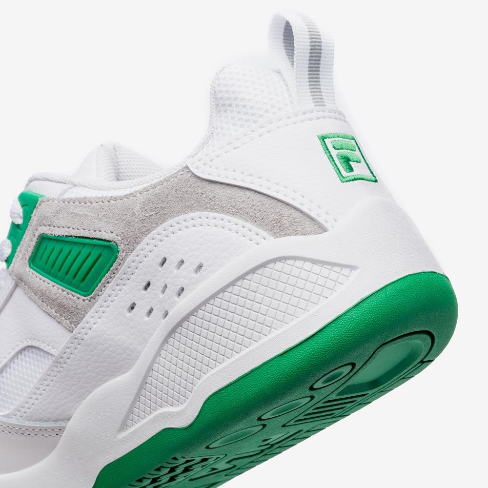 Tênis Fila Corda Br Masculino Branco/Cinza/Verde 8