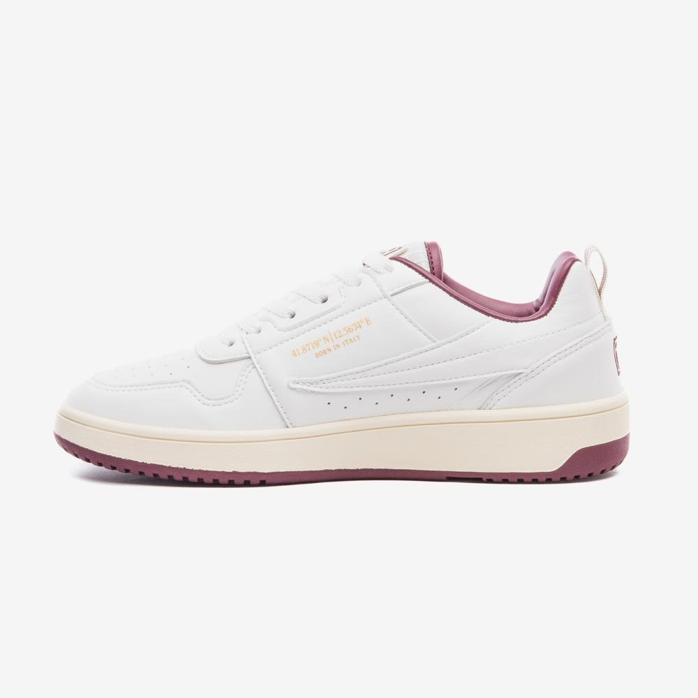 Tênis Fila Classic Tennis Feminino Branco/Vinho 2
