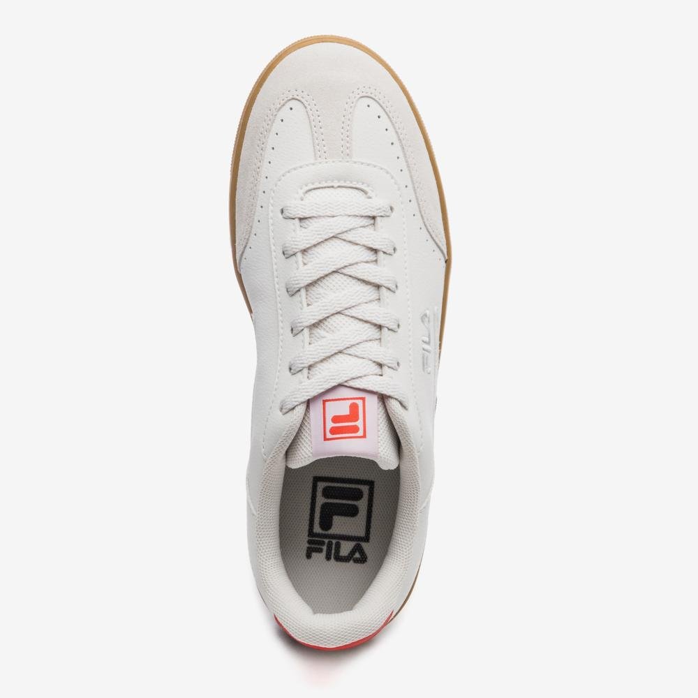 Tênis Fila Court 80 Masculino Branco/Cinza 4