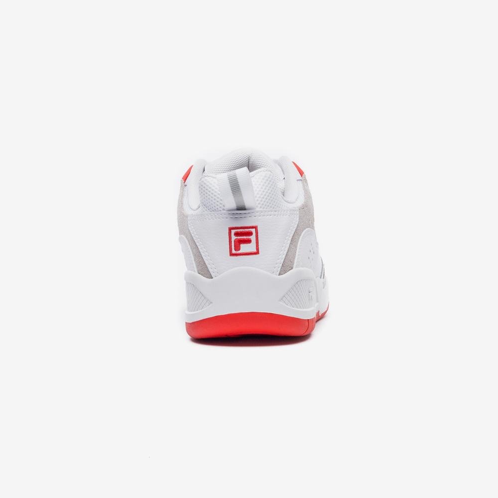 Tênis Fila Corda Br Masculino Branco/Cinza/Vermelho 6