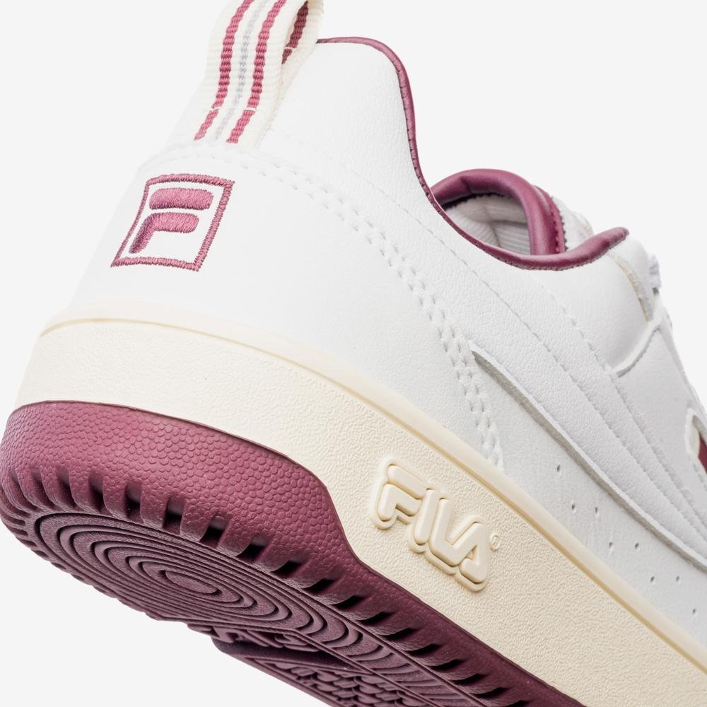 Tênis Fila Classic Tennis Masculino Branco/Vinho 9