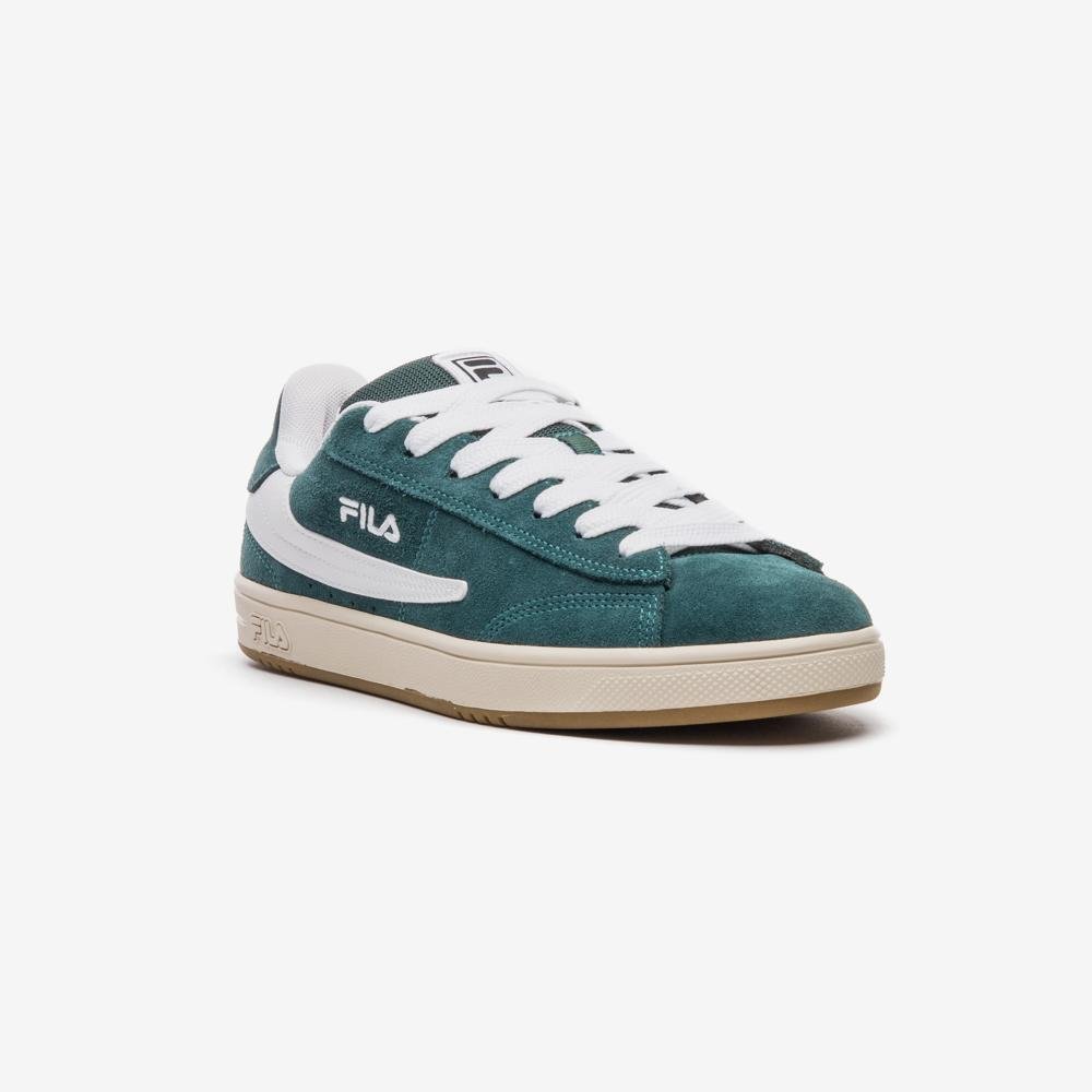 Tênis Fila Court 90 Masculino Verde Escuro/Branco 3